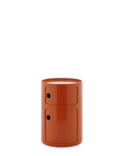 Kartell Mobile Contenitore Componibile New Big Arancio 2 elementi
