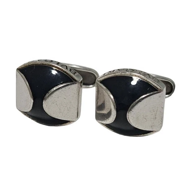 Bvlgari Black Cufflinks for Men for sale | eBay