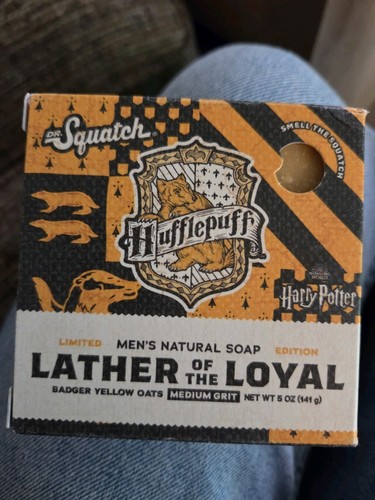 Dr. Squatch Limited Edition Lather Of The Loyal Harry Potter Seife Hufflepuff