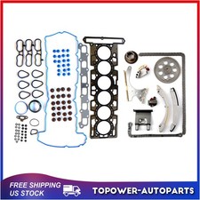 Timing Chain Kit Head Gasket Set For Isuzu Ascender Chevrolet Trailblazer 4.2l