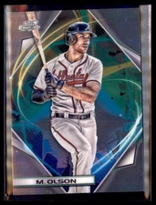 2022 Topps Cosmic Chrome Matt Olson Atlanta Braves #72 