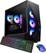 NEW iBUYPOWER Slate Mesh Gaming PC i7-14700F RTX 5060ti 32GB DDR5 1TB SSD