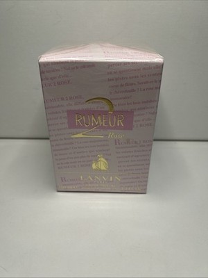NEW Lanvin Rumeur 2 Rose 100 ml 3.3 Fl Oz Eau de Parfum Factory Sealed
