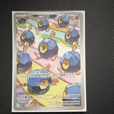 roggenrola pokemon card value Roggenrola 2025 Scarlet & Violet: White Flare #127/086 Illustration Rare Price Guide