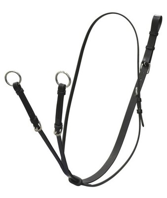 Martingala inglese a collier regolabile con fibbie inox Sartore 