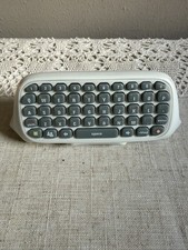 Microsoft Xbox 360 Chatpad X814365-001 White English QWERTY Controller Keyboard
