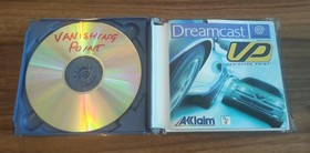 Vanishing Point Sega Dreamcast PAL complete with manual