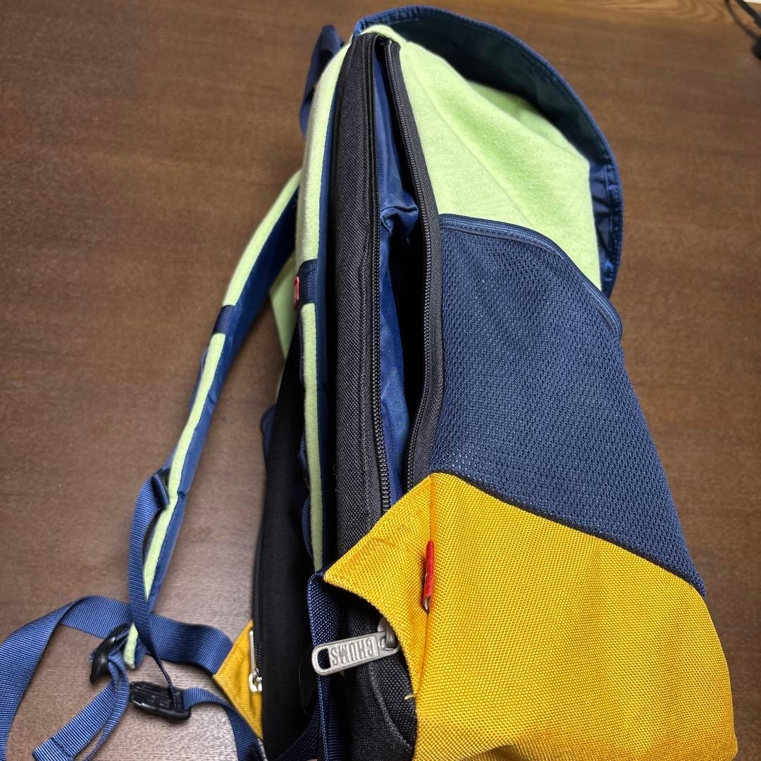 CHUMS Backpack Light Green Pixelated Outdoor Bag - image 3