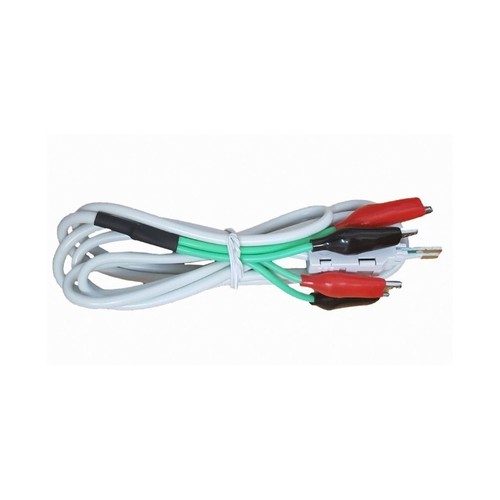 Buttinski Test Lead Alligator Clips to 4 Pole Krone Plug - Picture 1 of 3