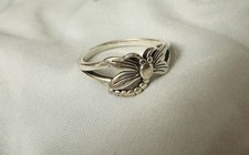 Sterling Silver Dragonfly Ring Size 7