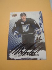 Vladimir Mihalik Signed Tampa Bay Lightning Rookie Card. rookie card picture