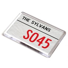 FRIDGE MAGNET - The Sylvans SO45 - UK Postcode