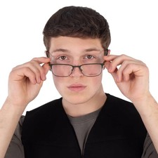 Calvin Klein Demo Rectangular Men's Eyeglasses CK19312 307 55 CK19312 307 55