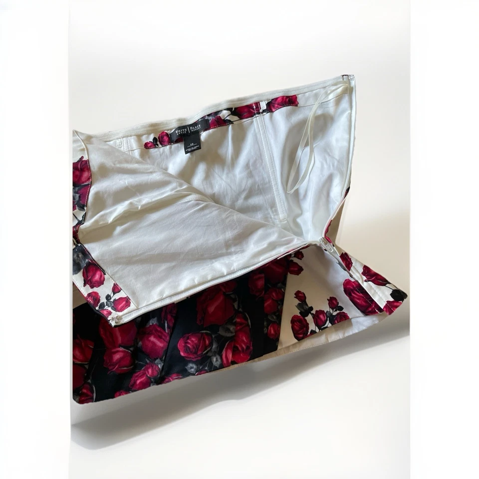 Top corsé halter bustier para mujer White House Black Market talla 12 cremallera lateral Foto 3 de 4