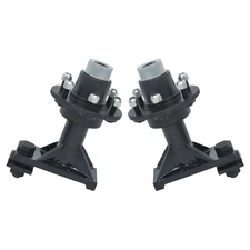 Pair of 6 × 6.5 Lug 8000LBS Shipping Container Wheels and Bolt-On Spindle Kits