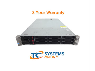 HPE DL380 G9 12x3.5 2x E5-2650v4 2.2GHZ =24C/48T 64GB 3x 3TB SAS P816i