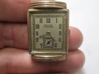 MENS VINTAGE ROLEX STANDARD GOLDFILLED MENS RUNNING WRISTWATCH MISSING CRYSTAL
