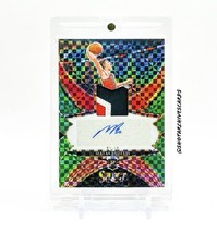 Matas Buzelis 2024-25 Panini Select RC Green Prizm RPA /5 AUTO 3-Color Patch 🔥