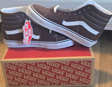 Vans Sk8-hi Rain Drum True White High Top Sneakers Mens Size 7.5
