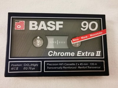 BASF Chrome Extra II 90 - Leerkassette (NEU und OVP)