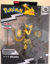 NIB Pokémon Zeraora 6'' Super Articulated Action Figure Toy
