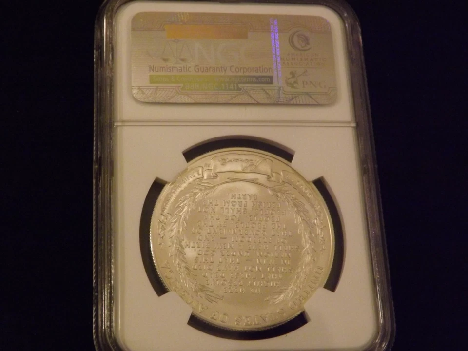 2000-P $1 Abraham Lincoln Bicentennial NGC MS 70 - Image 2 of 2