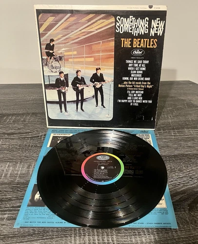 Beatles - Something New - 1964 Capitol Records T-2108 Mono Rock Vinyl LP