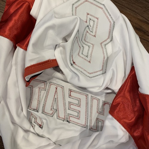 Dwyane Wade Reebok Mens Authentic Game Miami Heat White Home Jersey Size 52 - Picture 11 of 11