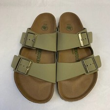 Birkenstock New w/ Box Arizona Khaki Birkibuc Vegan Regular Width - Select Size