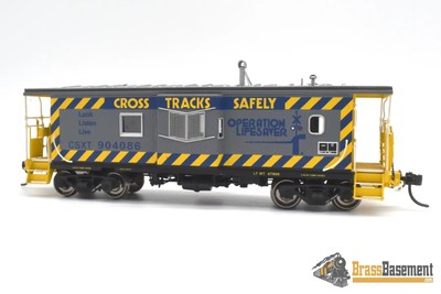 HO Brass - OMI 087030021.3 CSX C-27A Caboose - Operation Lifesaver - Operation R