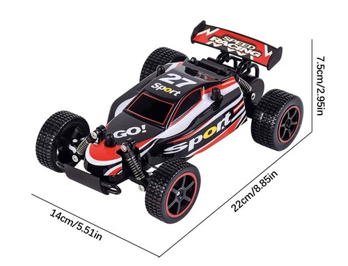 Mad Runner Fast RC Race Car 2.4G 4CH Speed Racing, Remote Control Buggy, NIB - Picture 5 of 5