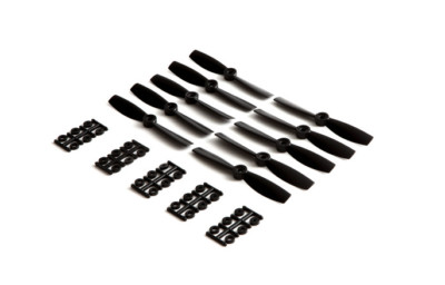 HQProp Bullnose 5 x 4.5'' Fiberglass Propeller (Black, 10-Pack) - HQPBN0545B