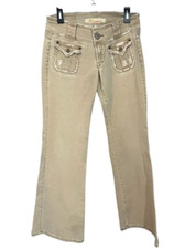 Z. Cavaricci Vintage Women's Distressed Pants Jeans Flare Leg 9 Waist 30"