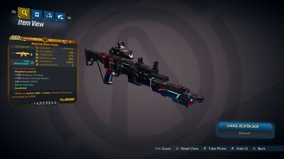 Borderlands 3 - God Tier Modded Level 1 Infinite Ammo Weapons - PS4 / Xbox / PC