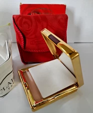 Clarins Poudre Doucer Powder in Jewel Compact #10 Transparent 10 g/ 0.35 oz. VTG