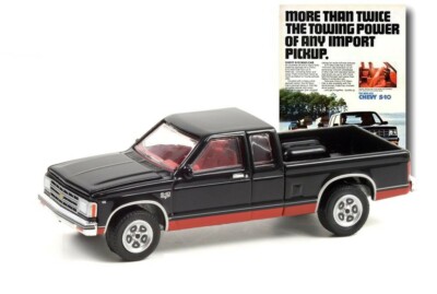 GreenLight 1:64 Chevy A.S.S NEU Chevrolet S-10 Maxi-Cab 1982 Vintage Ad Cars