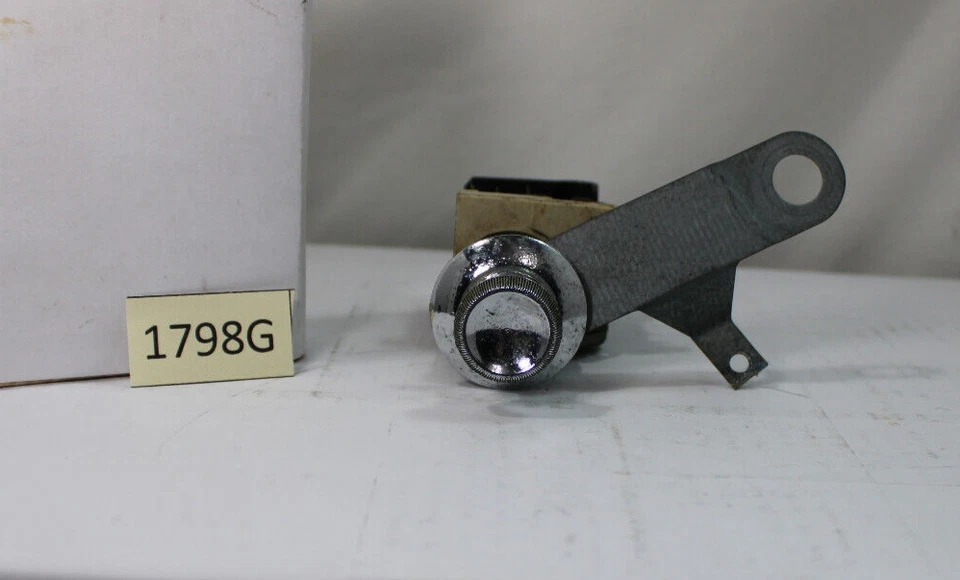 1963-1964 INTERRUPTOR DE FAROS BUICK LESABRE WILDCAT ELECTRA CON PERILLA CROMADA Y BISEL Foto 4 de 4