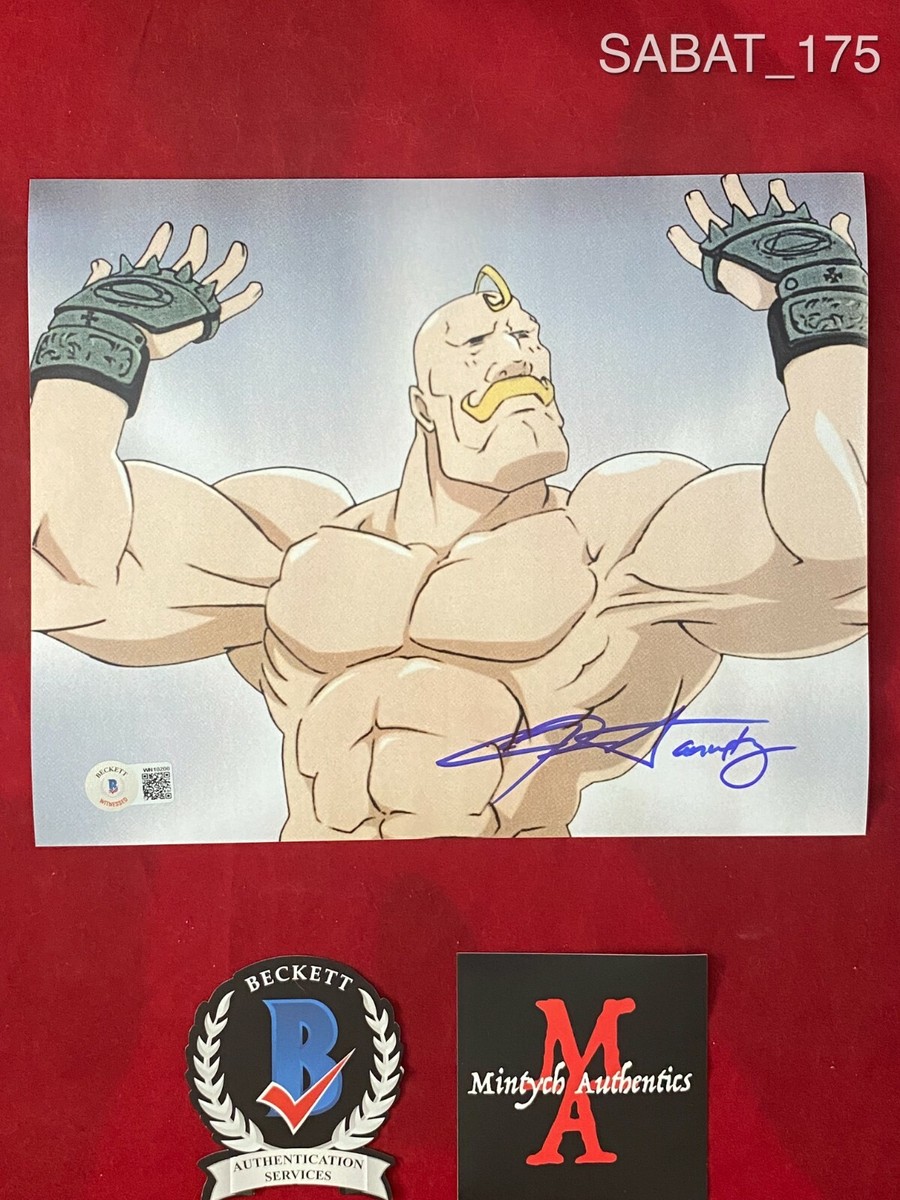 Armstrong Fullmetal Alchemist Brotherhood Voice Actors Dub Signed - Main Image