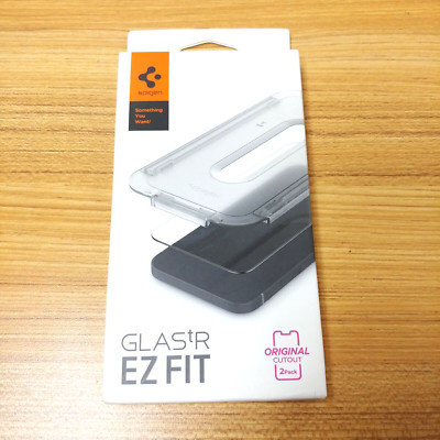 Spigen iPhone 16e / 14 / 13 Pro / 13 Screen Protector [GLAS.tR EZ Fit] AGL03385