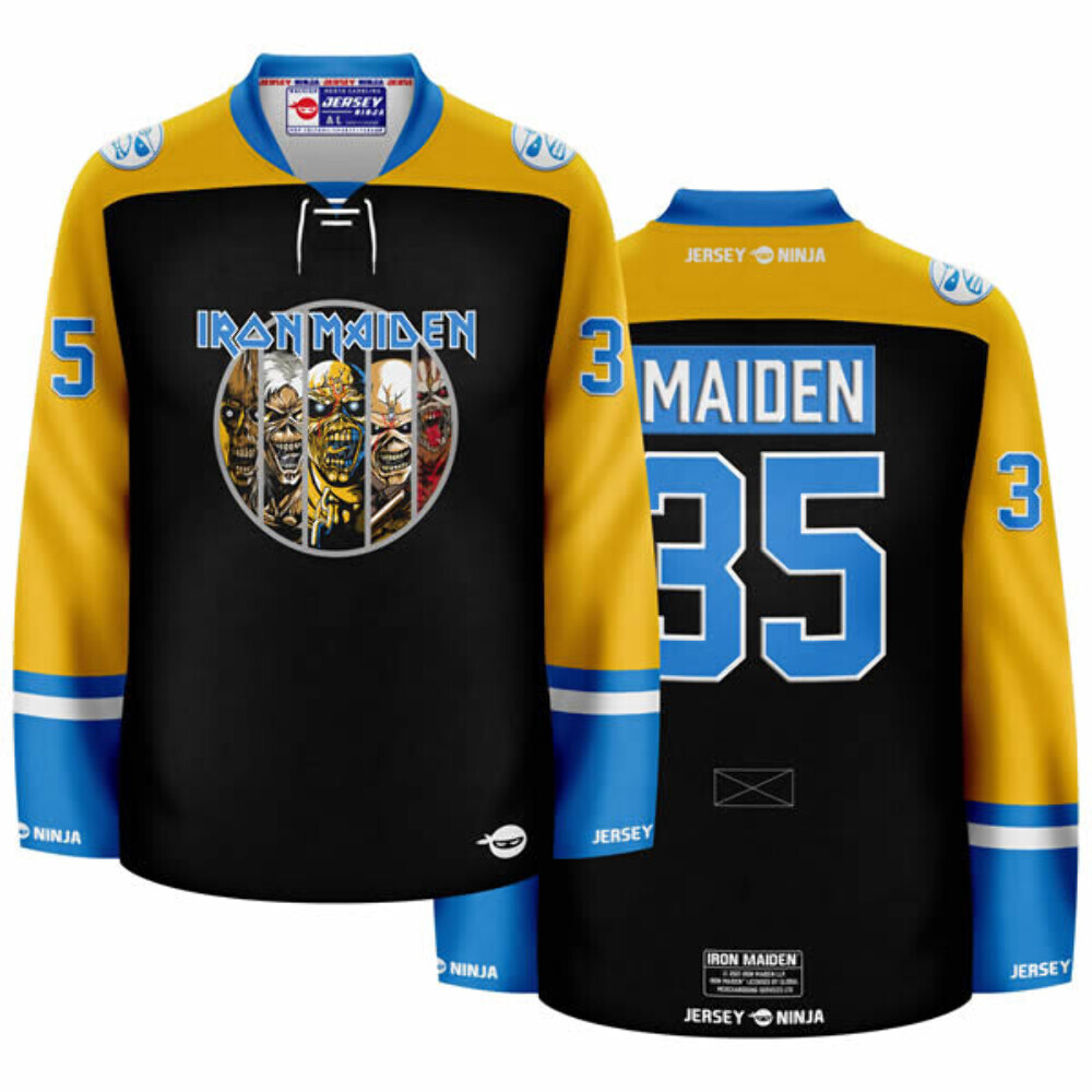 Geeky Jerseys Pop Culture Hockey Jerseys Iron Maiden The