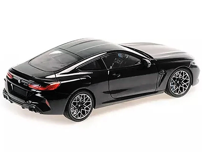 2020 BMW M8 Coupe Black with Carbon Top 1/18 Diecast Model Car by Minichamps - Image 2 of 4