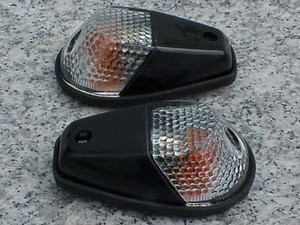 LED Clear Flush Mount Turn Signal Light For Kawasaki NINJA ZX6R//250//300//ZX10R