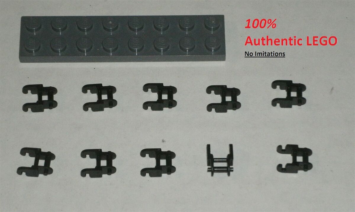 LEGO NEW Black Chain Link with Beveled Edge (10x) 6044702 LEGO NEW Black Chain Link with Beveled Edge (10x) 6044702