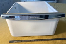 Enamel Porcelain Vegetable Bin Tub Garden Planter Retail Display Shabby Vintage