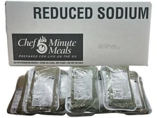 1 CASE Chef 5 Minute Meals Inspection Date 9/2027 or better 12 Meals MRE camping