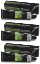 3M 08008 Super Black Weather-strip and Gasket Adhesive - Three 5 oz Tubes