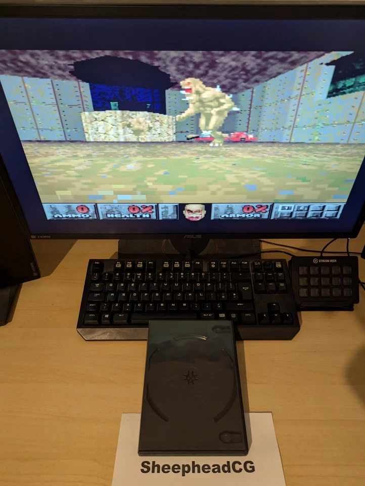 Doom One Level Demo Disc PlayStation 1/ PS1 SLES-00157 1995 Promo - VGC & Tested - Image 4 of 4