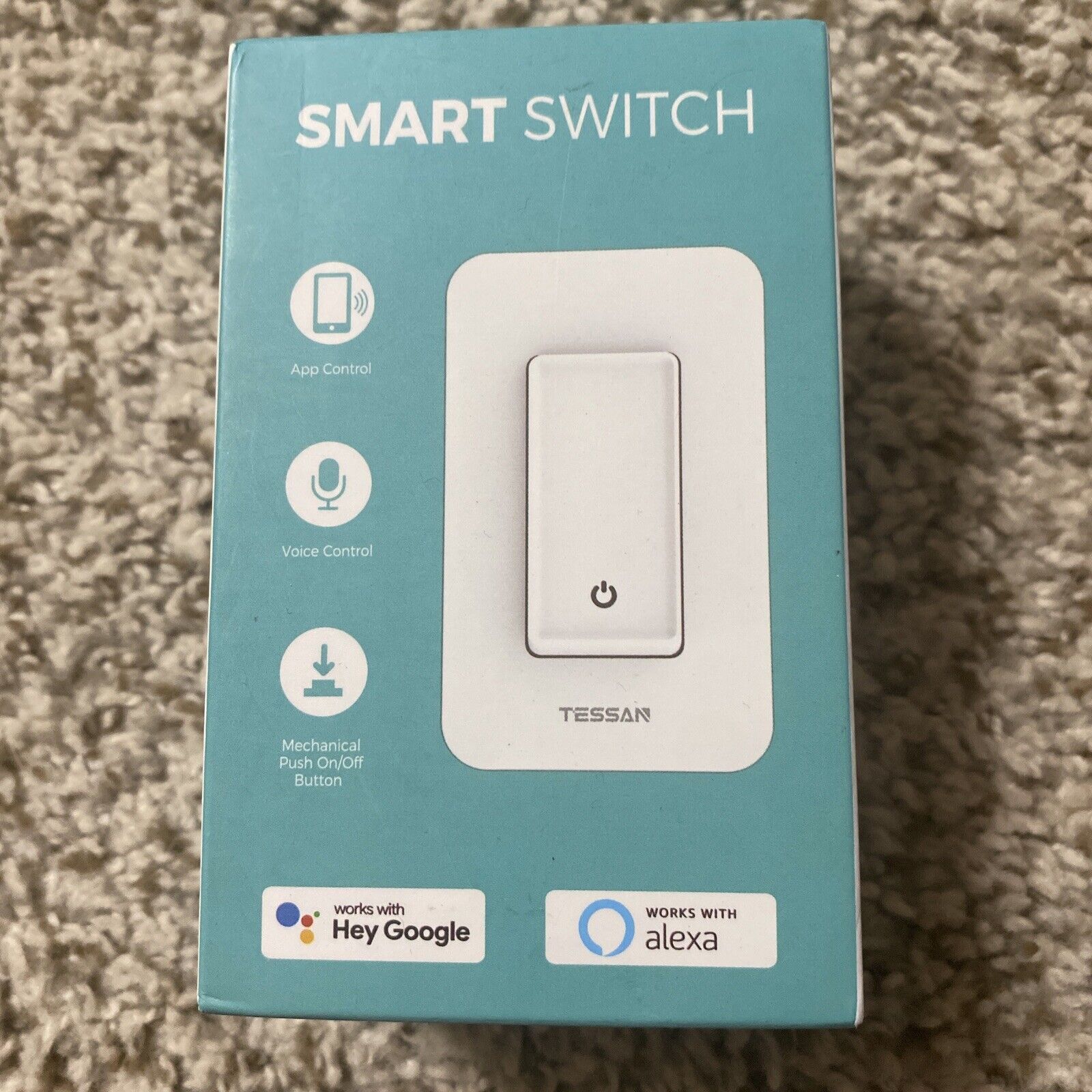 smart switch TESSAN Works With Google And Alexa Voice Control Li
