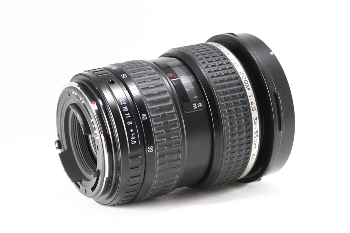smc PENTAX-FA645 33-55mm F4.5 （３） App N Mint EXC+++] smc PENTAX FA 645 33-55mm F4.5 AL w/Caps