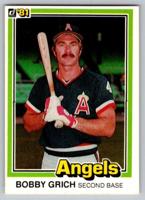 1981 Donruss - #289 Bobby Grich
